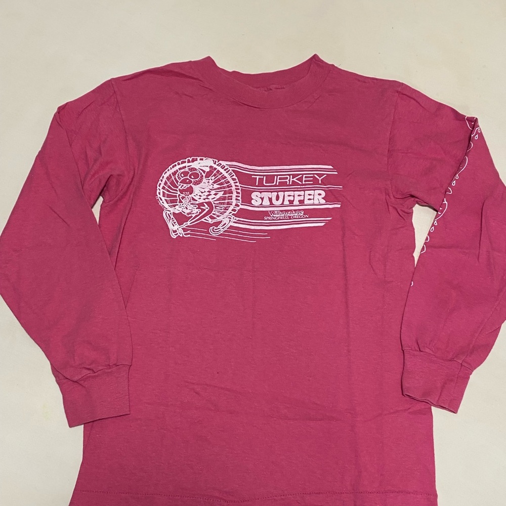 Vintage 1980’s Turkey Trot T Shirt Deadstock M